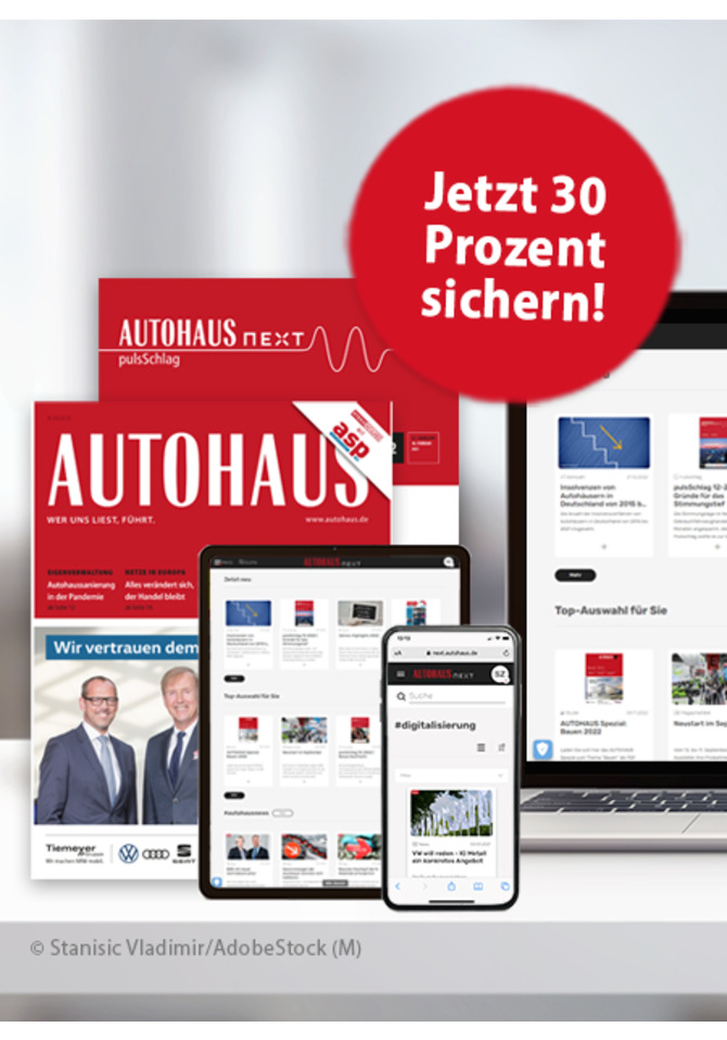 AUTOHAUS Abo - Aktion 30%