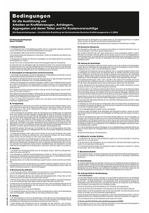 Werkstatt-Reparaturbedingungen als Tafel