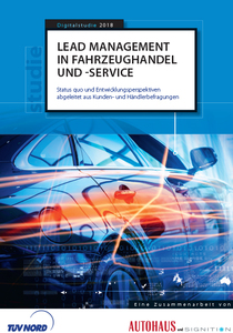 Digitalstudie 2018: Lead Management in Fahrzeughandel und -service
